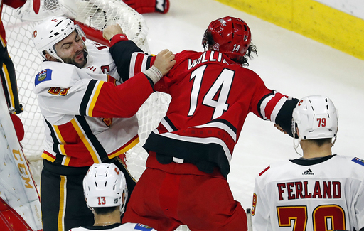 Flames beat Hurricanes 4-1 for 7th straight win