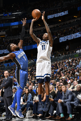 Magic end Timberwolves' five-game win streak, 108-102 (Jan 16, 2018)