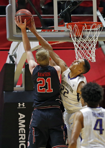 Bibbins scores 20, leads Utah to 70-62 win over Washington (Jan 18, 2018)