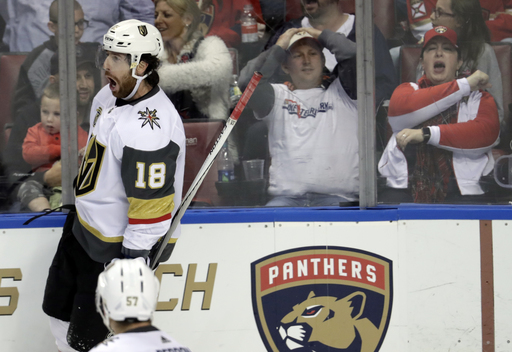 Ekblad's OT goal lifts Panthers over Golden Knights 4-3 (Jan 19, 2018)