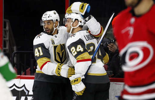 Golden Knights beat Hurricanes 5-1, have NHL's best record
