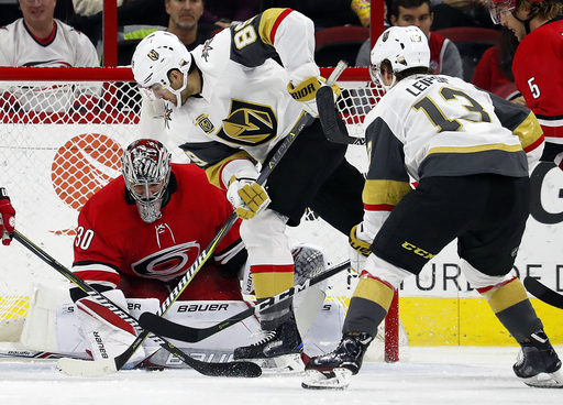 Golden Knights beat Hurricanes, have best record in NHL (Jan 21, 2018)