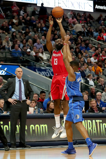 All-Star Harden, Rockets top Mavs 104-97, question Paul snub (Jan 24, 2018)