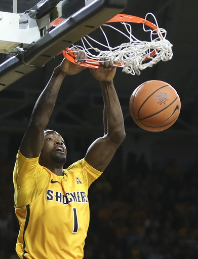 Morris helps No. 17 Wichita State to 81-62 win over UCF (Jan 25, 2018)