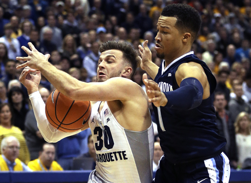 Brunson, No. 1 Villanova hold on, beat Marquette 85-82 (Jan 28, 2018)