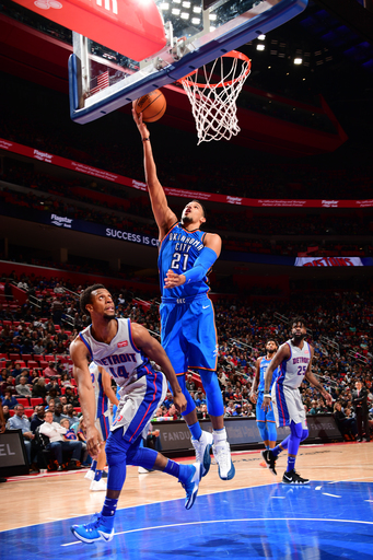 Thunder G Roberson expected to miss rest of season