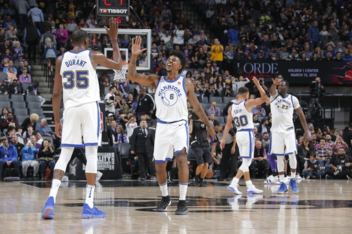 Durant scores 33, Warriors hold off Kings 119-104