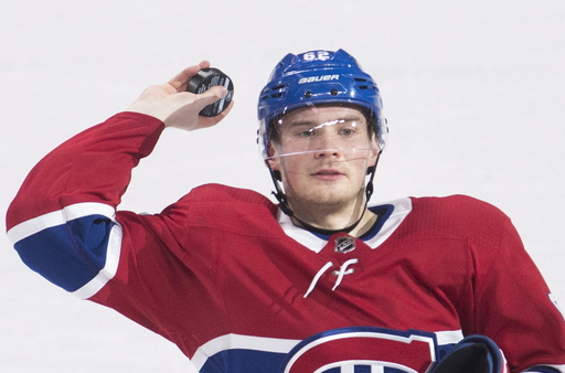 Lehkonen scores twice, Canadiens top Senators 4-1