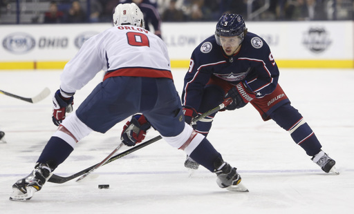 Backstrom’s late goal lifts Capitals over Blue Jackets, 3-2