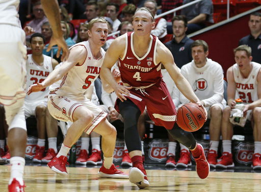 Bibbins scores 18, leads Utah to 75-60 win over Stanford