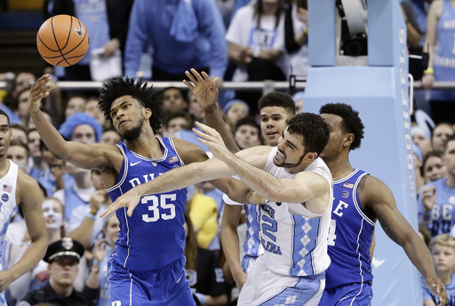 No. 21 North Carolina rallies to beat No. 9 Duke 82-78