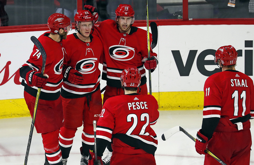 McGinn scores 2 as Hurricanes beat Avalanche 3-1