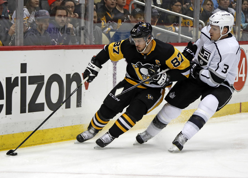 Aston-Reese lifts Pens past Kings for 10th home win a row