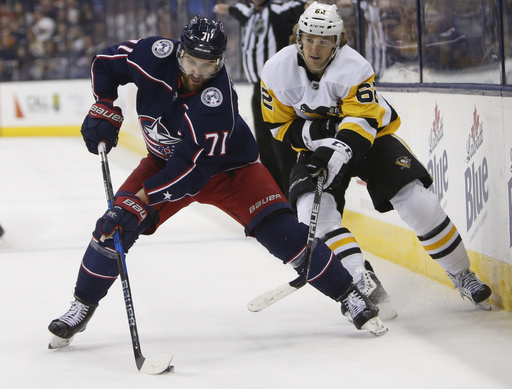 Jackets' Foligno out 1-2 weeks with lower-body injury