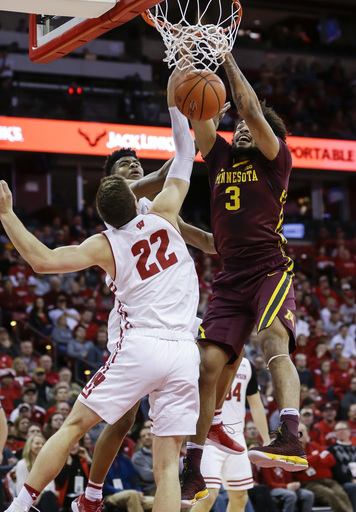 Brevin Pritzl’s 20 points help Badgers beat Gophers in OT