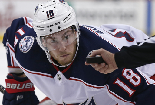 Blue Jackets snap three-game skid on rare Harrington goal