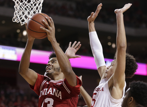 Palmer leads Nebraska to 66-57 win over Indiana