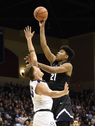 No. 6 Gonzaga rallies to beat San Diego, 77-72