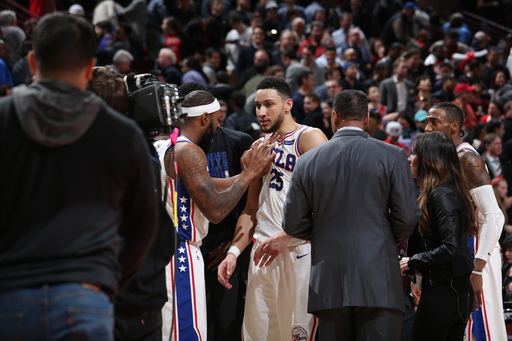 Simmons’ late FTs gives 76ers 116-115 win over Bulls