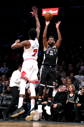 Crabbe scores 21, Nets top Bulls 104-87 to snap 8-game skid