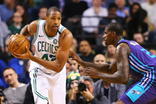 Irving scores 34 for Boston in 134-106 win over Hornets