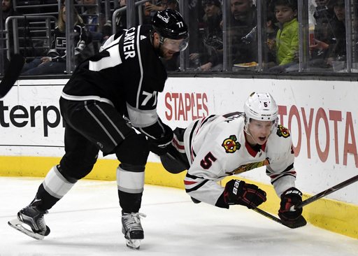 Blackhawks rally to beat Kings 5-3, snap road losing streak