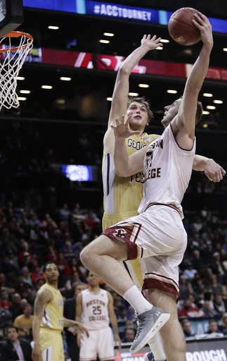 Bowman leads BC past Ga Tech 87-77 in ACC tourney opener