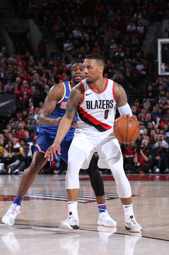 Blazers win 8th straight with 111-87 victory over the Knicks