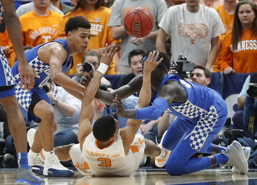 Kentucky tops Vols, wins fourth straight SEC tourney title