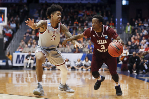 Texas Southern routs NC Central for first tournament win