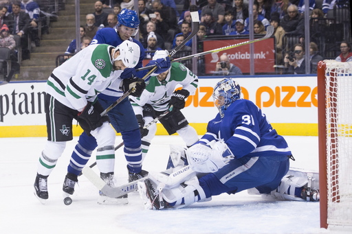 Marner gets winner in SO, Maple Leafs beat Stars 6-5