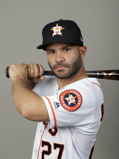 AP source: Altuve, Astros agree to add $151M from 2020-2024