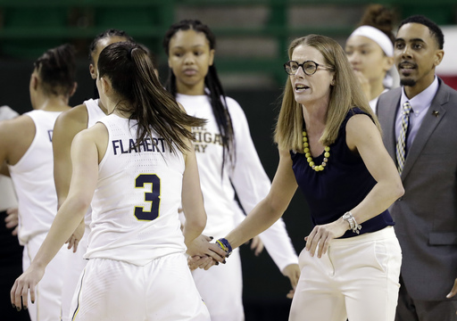 Flaherty, Michigan women face big NCAA challenge at Baylor