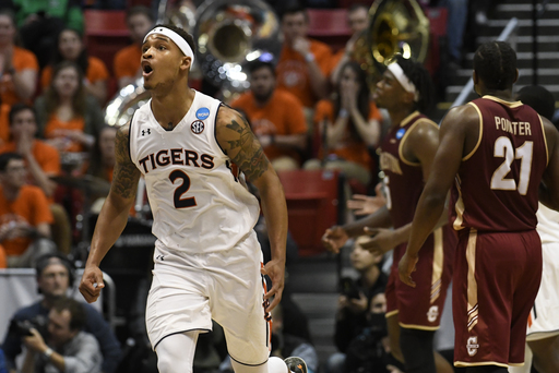 Harper’s 3 helps cold-shooting Tigers beat Charleston 62-58