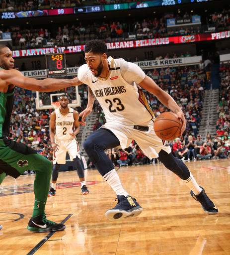 Davis leads Pelicans past Celtics 108-89