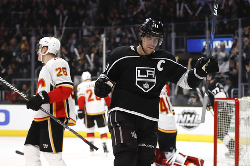 Kings use 3 power-play goals to douse Flames 3-0