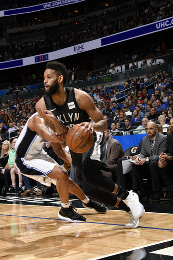 Nets pull away in fourth to beat Magic 111-104