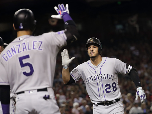 Lamb’s 4 RBIs help D-backs open with 8-2 win over Rockies