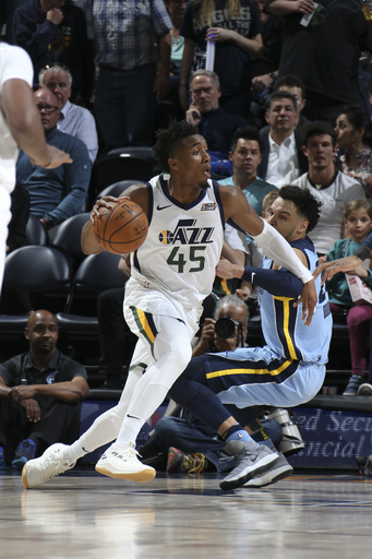 Mitchell, Exum lead Jazz past Grizzlies, 107-97