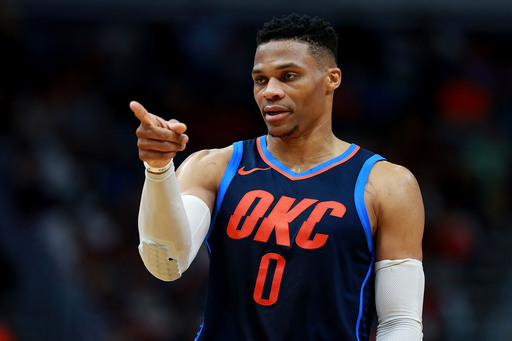 Westbrook gets triple-double, Thunder beat Pelicans 109-104