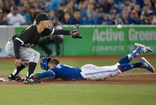 Donaldson homers again as Blue Jays rout White Sox 14-5
