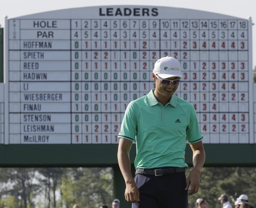 Li Haotong makes good impression at Masters