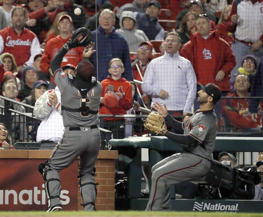 Ray, D-backs spoil Cardinals’ home opener with 2-hitter
