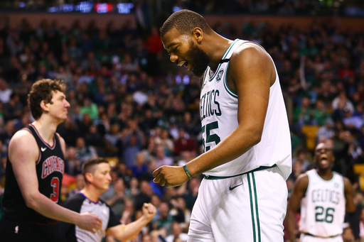 Greg Monroe’s triple-double lifts Celtics over Bulls 111-104