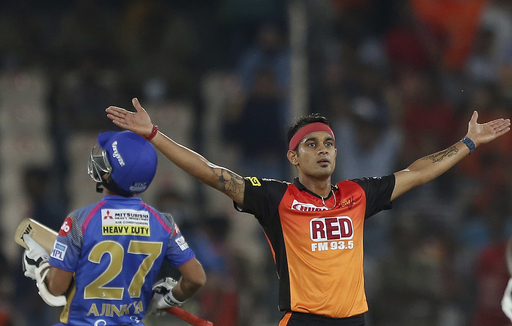 Sunrisers spoil Royals return with 9-wicket win in IPL