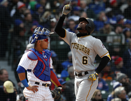 Nova pitches hot Pirates past Cubs 8-5 in Wrigley opener