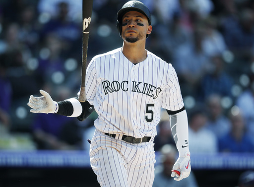 Rockies place Carlos Gonzalez on 10-day DL