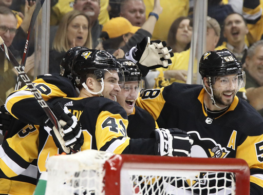 Guentzel scores 4 goals to lead Penguins to Game 6 clinch