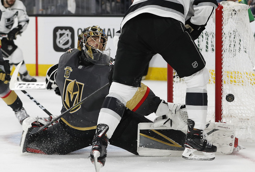 Fleury, Knights beat Kings 1-0 in Vegas’ 1st playoff game