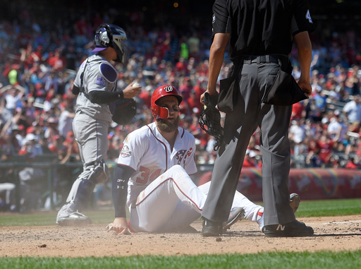 Scherzer dominates, Nats end 3-game skid, beat Rockies 6-2